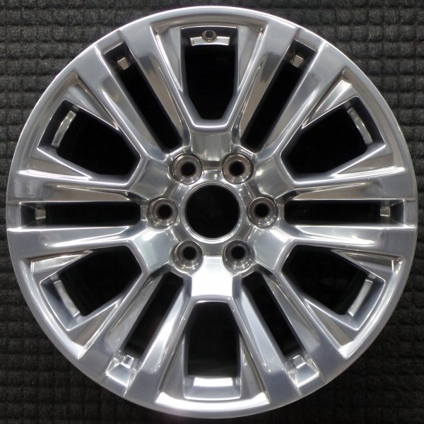 OEM Polished Alloy Wheel for 2019, 2020, 2021, 2022, 2023, 2024, 2025 Chevrolet & GMC