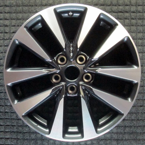 New Replica Machined w/ Charcoal Pockets Alloy Wheel for 2016, 2017 Nissan