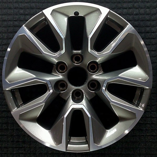 OEM Machined w/ Dark Gray Pockets Alloy Wheel for 2019, 2020, 2021, 2022, 2023, 2024 Chevrolet & GMC
