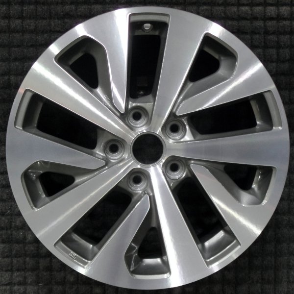 OEM Machined w/ Light Charcoal Pockets Alloy Wheel for 2020, 2021, 2022, 2023, 2024, 2025 Subaru