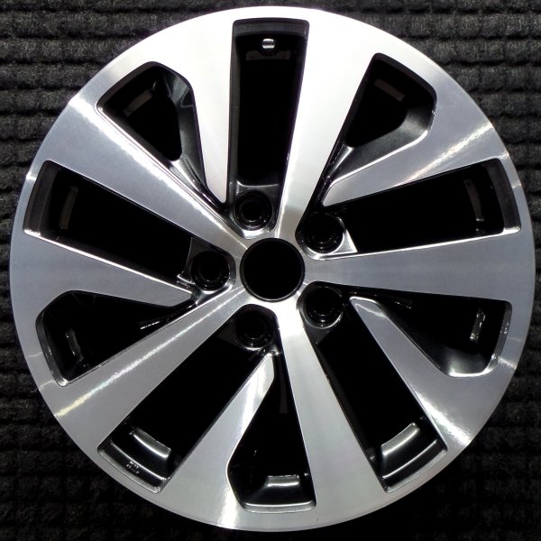 OEM Machined w/ Dark Charcoal Pockets Alloy Wheel for 2020, 2021, 2022, 2023, 2024, 2025 Subaru Legacy