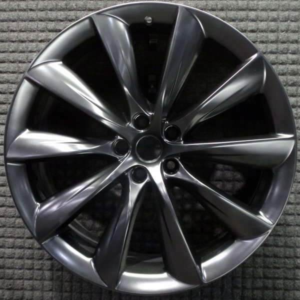 OEM Black Alloy Wheel for 2016, 2017, 2018, 2019, 2020, 2021 Tesla X