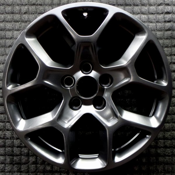 OEM Matte Black Alloy Wheel for 2015, 2016, 2017, 2018 Jeep Renegade