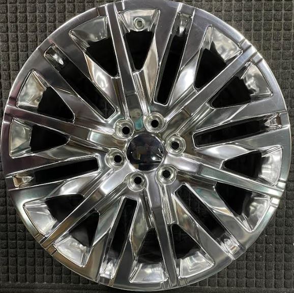 OEM Replica Polished Alloy Wheel for 2019, 2020, 2021, 2022, 2023, 2024, 2025 Chevrolet & GMC