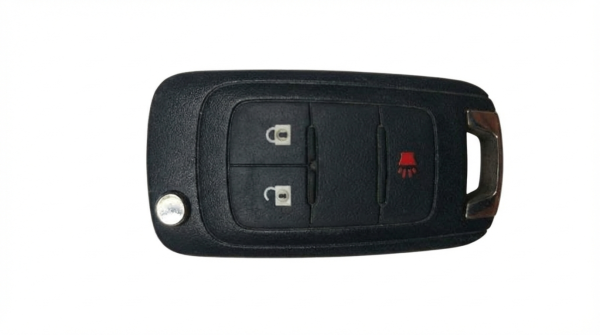 2010, 2011, 2012, 2013, 2014, 2015, 2016, 2017 Chevrolet Equinox 3-Button Flip Key Remote Keyless Entry Transmitter (OEM)