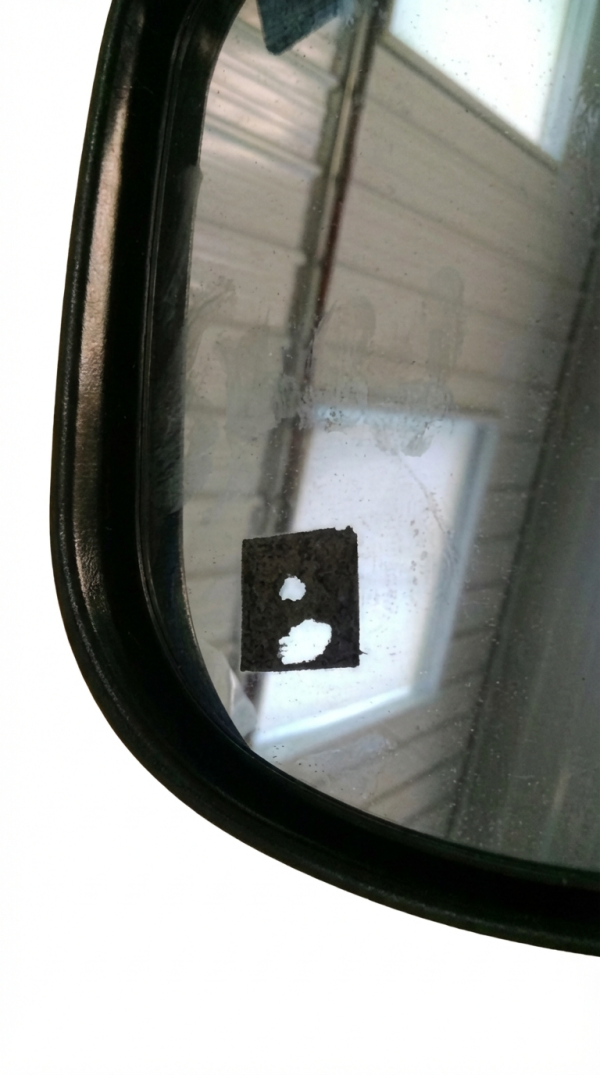 OEM Black Power Door/Side View Mirror with Puddle Lamp for 2002, 2003, 2004, 2005 Ford & Mercury - Left (Driver)
