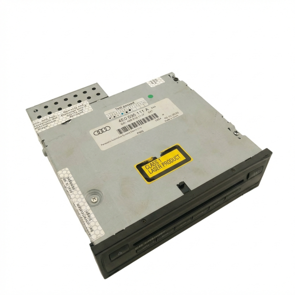 OEM Glove Box Mounted 6-Disc CD Changer for 2007, 2008, 2009, 2010 Audi A8, A8 Quattro, S8