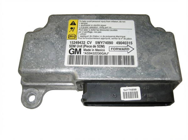 OEM Airbag Control Module for 2005 Chevrolet & Pontiac • Cobalt, Pursuit - Front
