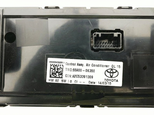 2012, 2013, 2014 Toyota Camry Manual Temperature Control Assembly (OEM)