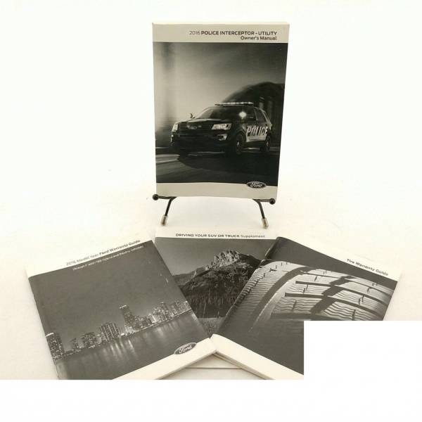 2016 Ford Explorer Owners Manual (No Cover) (OEM)