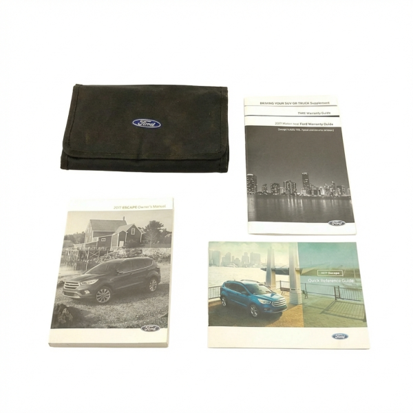 2017, 2018, 2019 Ford Escape Owners Manual with Storage Cover (OEM)