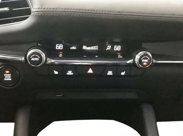 2019, 2020, 2021, 2022 Mazda 3 Silver Automatic Temperature Control Module (OEM)