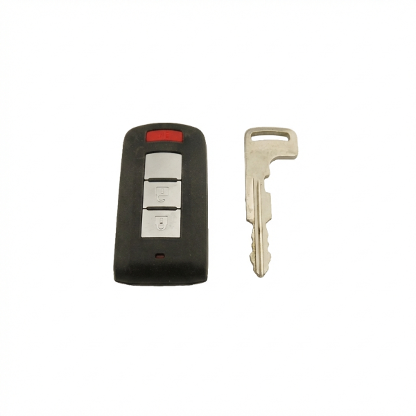 OEM 3-Button Smart Keyless Entry Transmitter for 2007, 2008, 2009, 2010, 2011, 2012, 2013, 2014, 2015, 2016, 2017, 2018, 2019, 2020, 2021 Mitsubishi