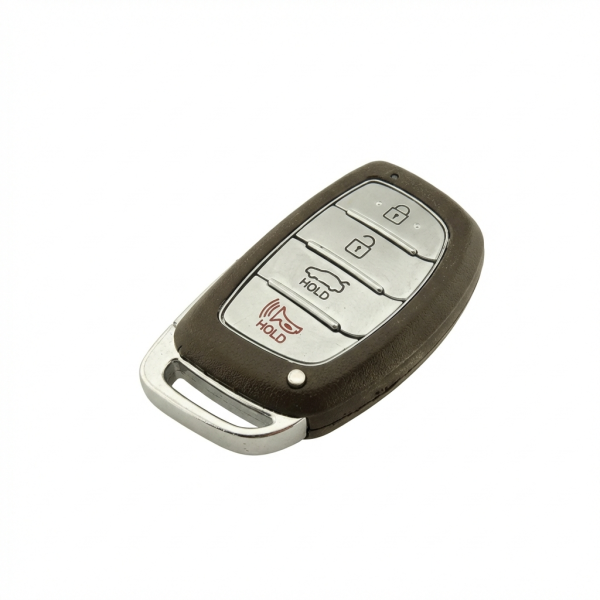 OEM 4-Button Flip Key Keyless Entry Transmitter for 2016, 2017, 2018 Hyundai Elantra