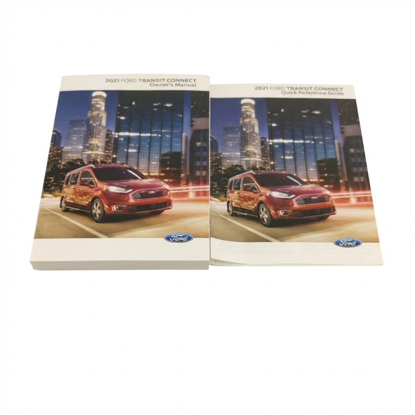2019, 2020, 2021, 2022, 2023 Ford Transit Connect Owners Manual with Cover (OEM)