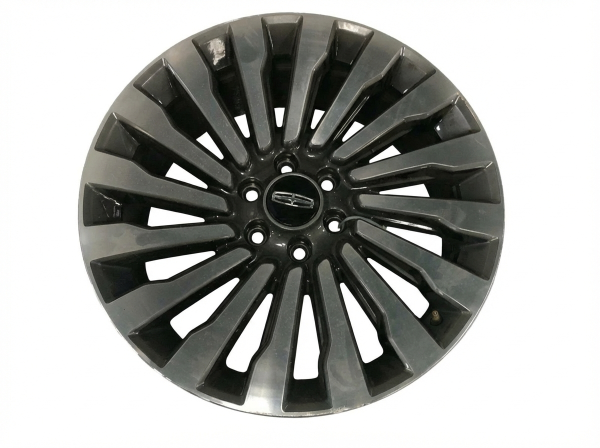OEM 22x9.5 16-Spoke Machined Charcoal Alloy Wheel for 2018, 2019, 2020, 2021, 2022 Lincoln