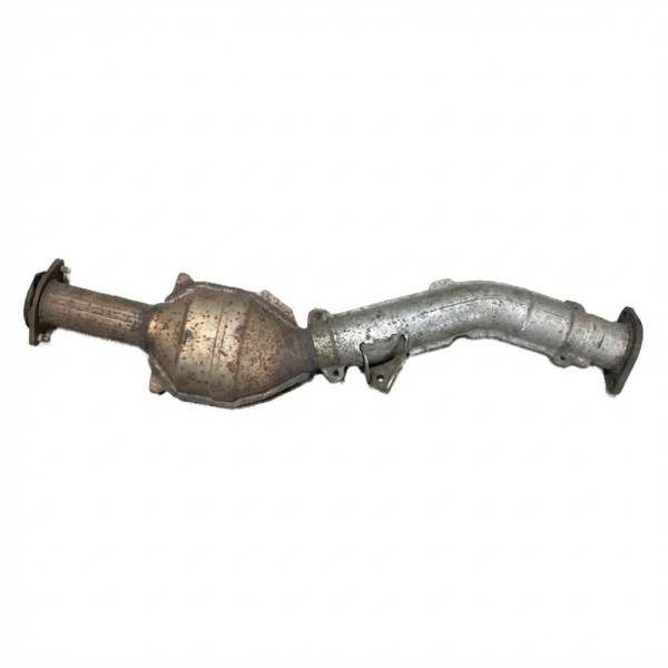 OEM Catalytic Converter and Center Exhaust Pipe Assembly for 2008, 2009, 2010, 2011, 2012, 2013 Subaru - Rear