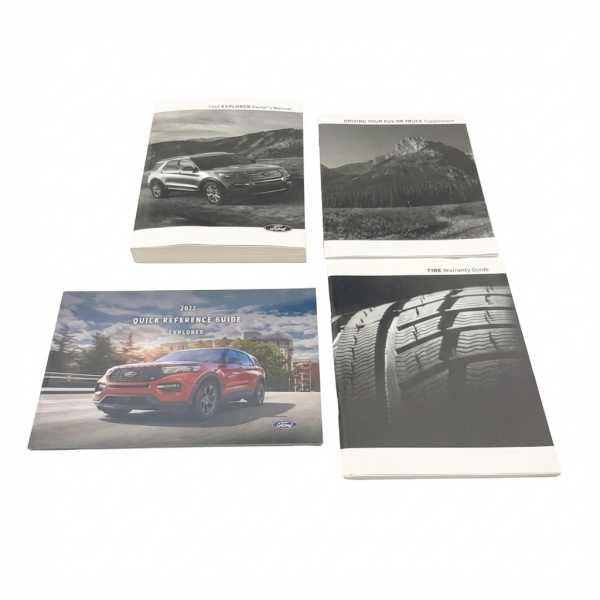 2022 Ford Explorer Owners Manual (Without Cover) (OEM)