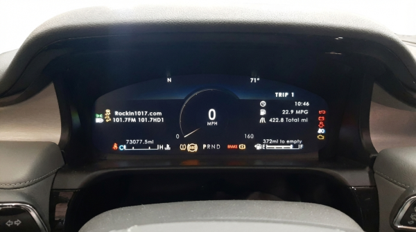 2020, 2021, 2022, 2023, 2024 Lincoln Aviator Digital Instrument Cluster (OEM)
