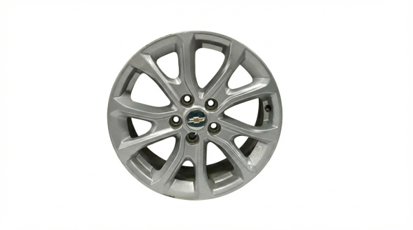 2018, 2019, 2020, 2021 Chevrolet Equinox 17x7 10-Spoke Silver Painted Alloy Wheel (OEM)