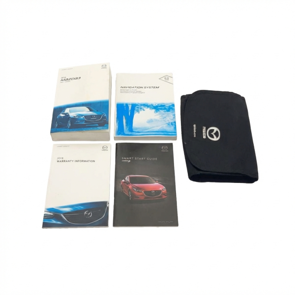 2018 Mazda 3 Owners Manual with Cover (OEM)