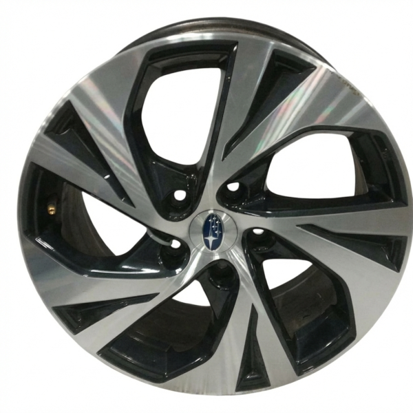 OEM 17x7.5 Machined Charcoal Alloy Wheel for 2020, 2021, 2022, 2023, 2024, 2025 Subaru Legacy