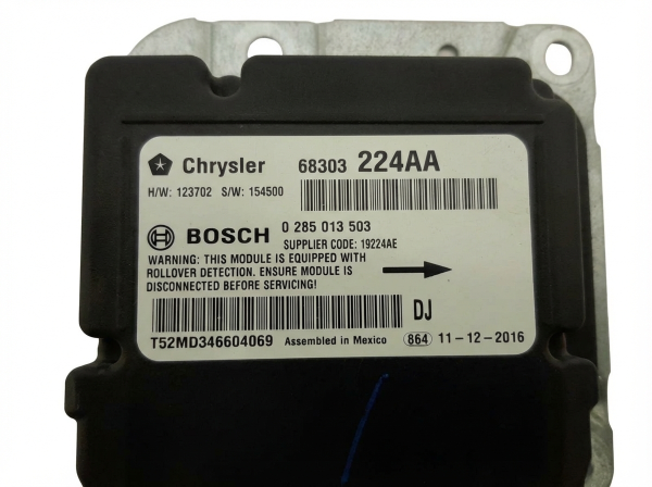 2014, 2015, 2016, 2017, 2018 Ram 2500 Airbag Control Module (OEM)