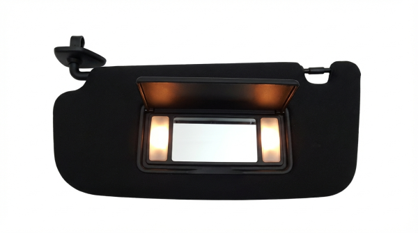 2015, 2016, 2017 Lincoln Navigator Black Sun Visor - Right (Passenger) (OEM)