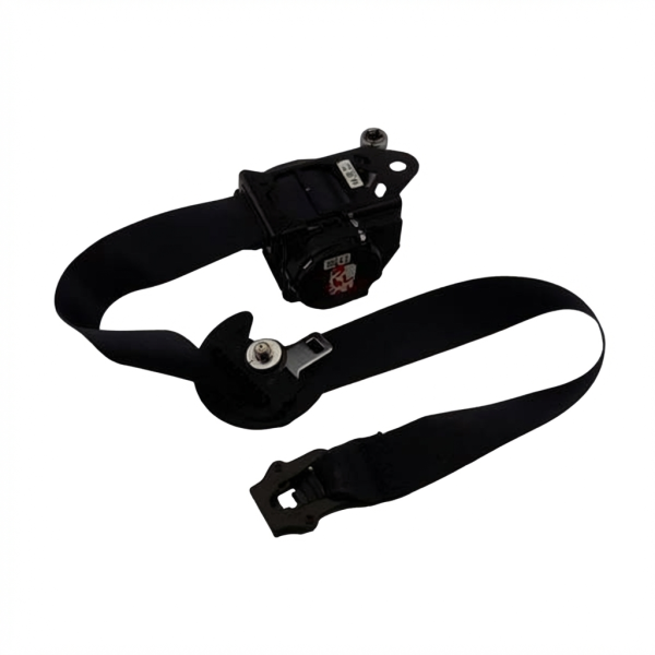 2019, 2020, 2021, 2022, 2023 Mazda 3 Black Seat Belt Assembly with Pretensioner - Front (OEM)