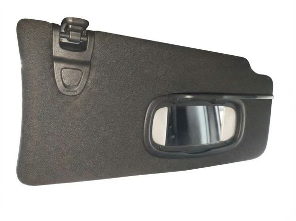 OEM Black Illuminated Sun Visor without Garage Door Opener for 2022, 2023, 2024 Jeep - Right (Passenger)