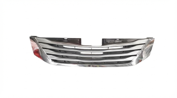 OEM Tan Chrome and Silver Grille Assembly for 2015, 2016, 2017 Toyota Sienna