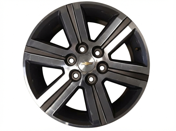 2015, 2016, 2017 Chevrolet Traverse Silver Alloy Wheel (OEM)