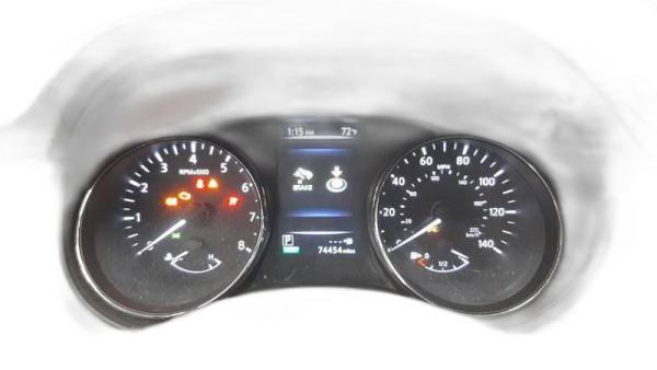 OEM Instrument Cluster for 2017 Nissan Rogue - Rear