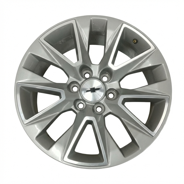 2021, 2022, 2023, 2024, 2025 GMC Yukon XL 10-Spoke Machined Charcoal Alloy Wheel (OEM)