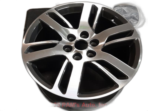 2022, 2023, 2024 Ford Expedition Slotted Spoke Machined Charcoal Alloy Wheel (OEM)