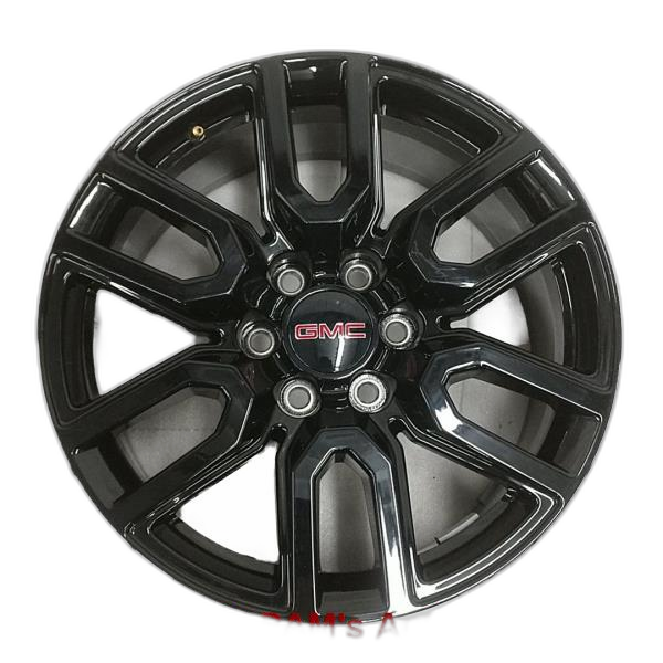 OEM Painted Black Alloy Wheel for 2019, 2020, 2021, 2022, 2023, 2024, 2025 Cadillac, Chevrolet, & GMC