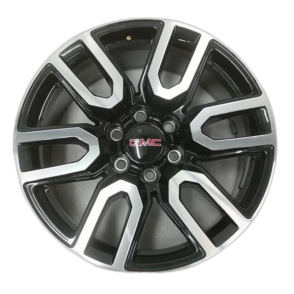 2022, 2023, 2024 Chevrolet Suburban Machined Black Alloy Wheel (OEM)