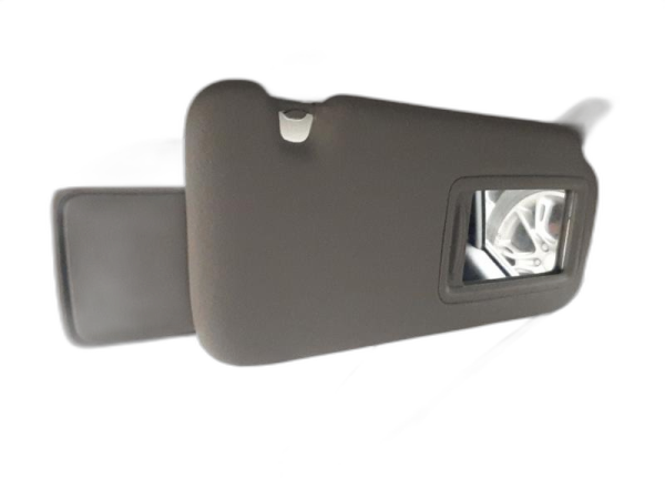 2019, 2020, 2021, 2022, 2023 Mazda 3 Gray Sun Visor without Illuminated Vanity Mirror - Right (Passenger) (OEM)
