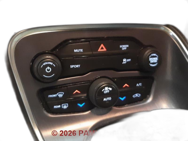 OEM Automatic Dual-Zone Temperature Control Module for 2017, 2018, 2019, 2020, 2021, 2022, 2023 Dodge Challenger
