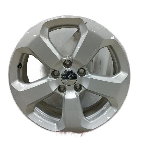 OEM Painted Silver Alloy Wheel for 2017, 2018, 2019, 2020, 2021, 2022 Jeep Compass, Renegade