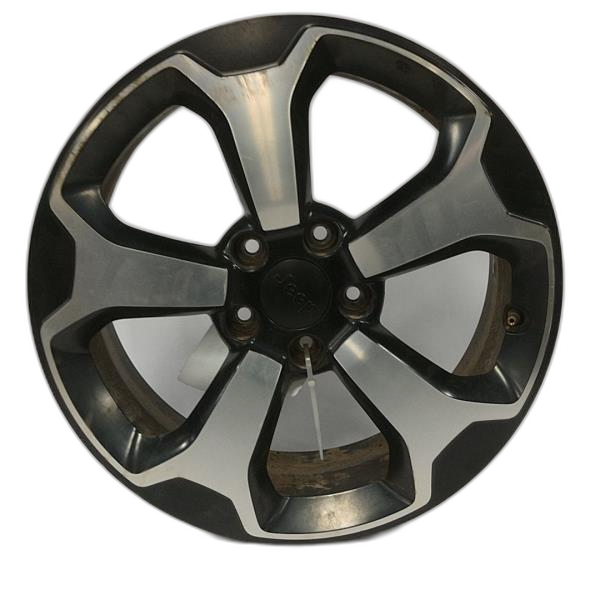 OEM Silver Alloy Wheel for 2019, 2020, 2021, 2022, 2023 Jeep Renegade