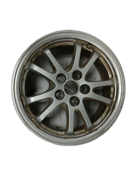 2016, 2017, 2018, 2019, 2020, 2021, 2022 Toyota Prius 15x6.5 10-Spoke Silver Painted Alloy Wheel (OEM)