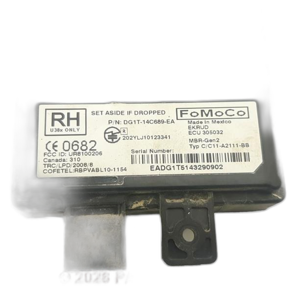 2013, 2014, 2015 Ford Explorer Blind Spot Monitoring Radar Sensor - Rear (OEM)