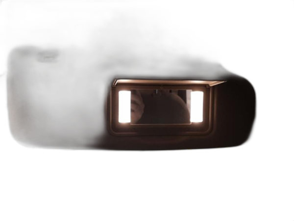 OEM Tan Police Package Sun Visor for 2020, 2021, 2022, 2023, 2024, 2025 Ford Explorer - Right (Passenger)