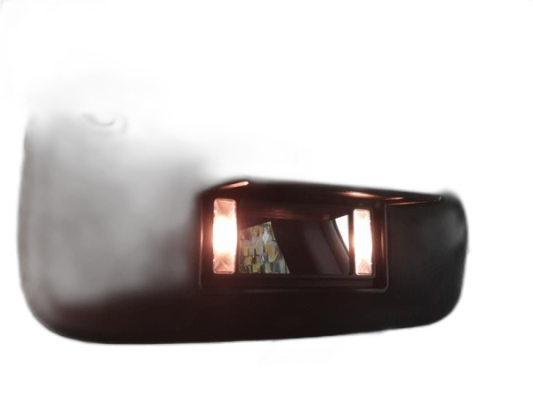 OEM Black Sun Visor for 2014, 2015, 2016, 2017, 2018, 2019, 2020, 2021, 2022 Jeep Grand Cherokee - Right (Passenger)