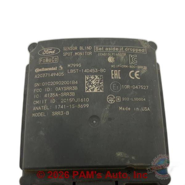 OEM Blind Spot Radar Control Module for 2020, 2021, 2022 Ford Explorer - Right (Passenger)