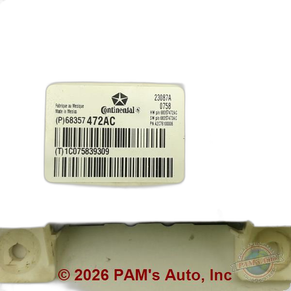 2017, 2018 Ram 3500 Body Control Module (OEM)