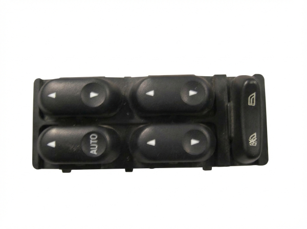 OEM Silver Master Power Window and Door Lock Switch for 2000, 2001, 2002, 2003, 2004, 2005, 2006, 2007 Ford & Mercury - Left (Driver)