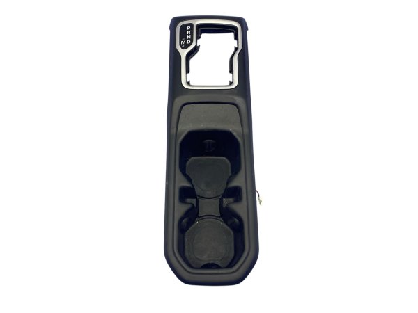 OEM Gray Rear Center Console End Cap Trim Panel with Power Window Switches and USB for 2018, 2019, 2020, 2021, 2022, 2023, 2024, 2025, 2026 Jeep