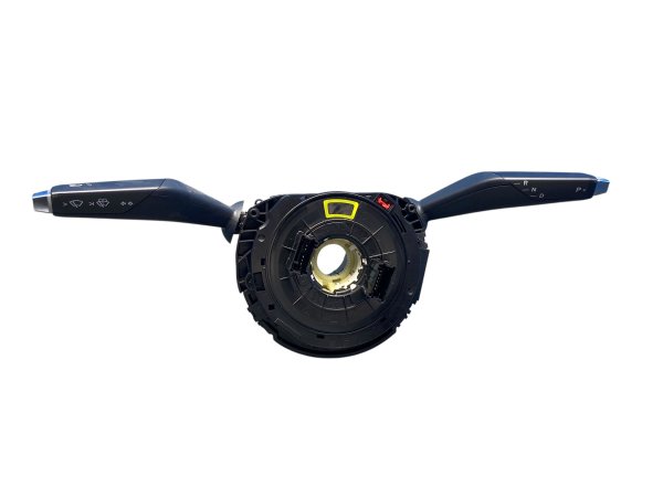 2022, 2023, 2024 Lucid Air Chrome Air Bag Clockspring with Combination Switch Assembly - Upper (OEM)